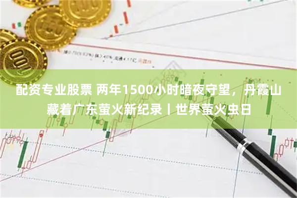 配资专业股票 两年1500小时暗夜守望，丹霞山藏着广东萤火新纪录丨世界萤火虫日